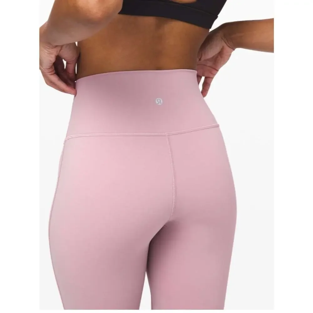Lululemon Smokey Blush Wunder Under High Rise 25” Tights